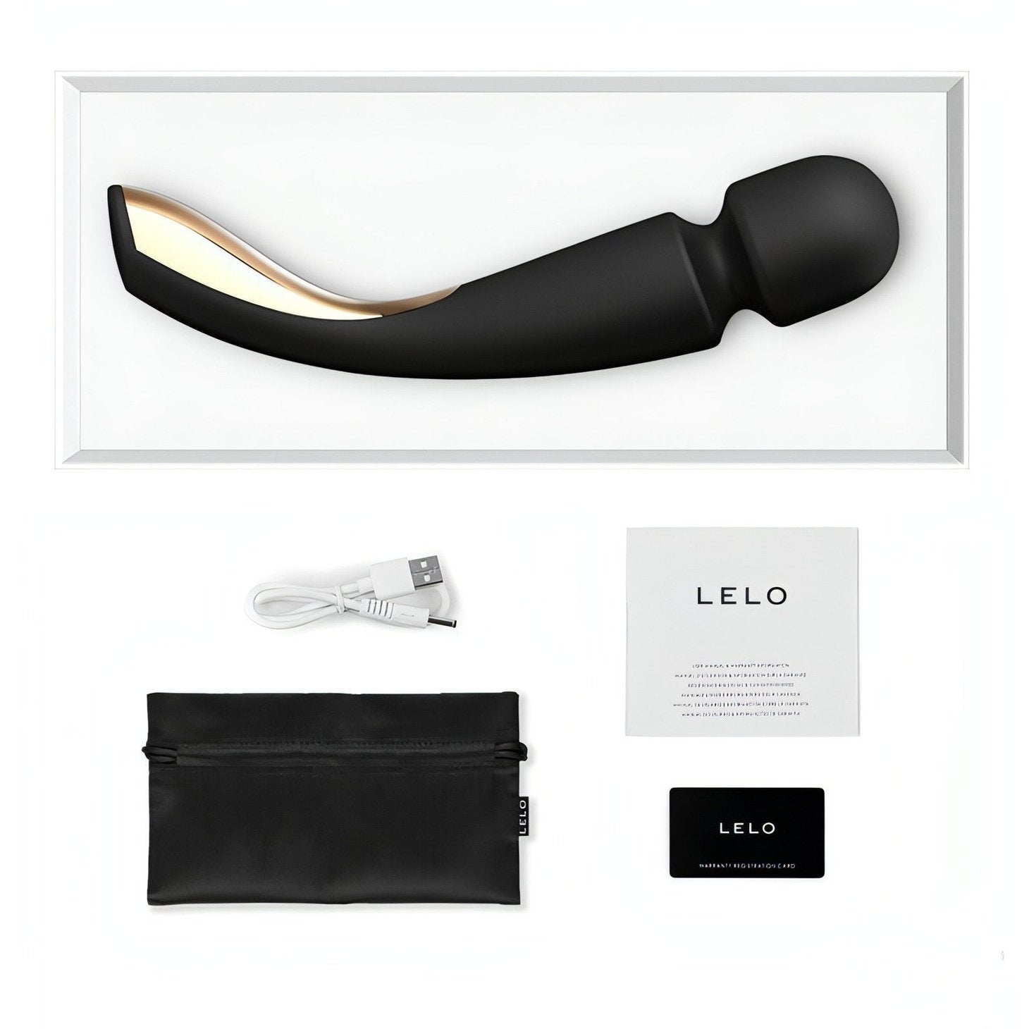 LELO Smart Wand 2 - Medium, Black