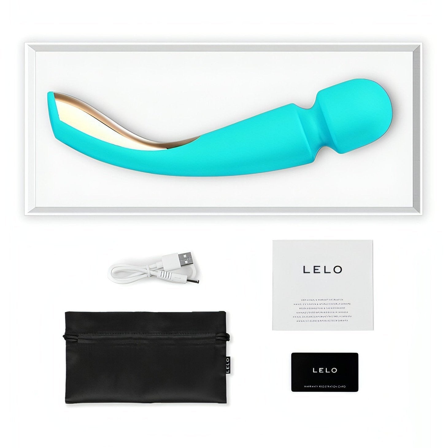 LELO Smart Wand 2 - Medium, Ocean Blue