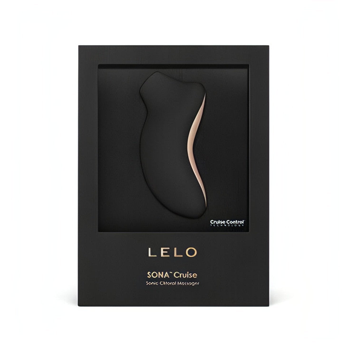 LELO Sona Sonic Clitoral Massager with Cruise Control - Black