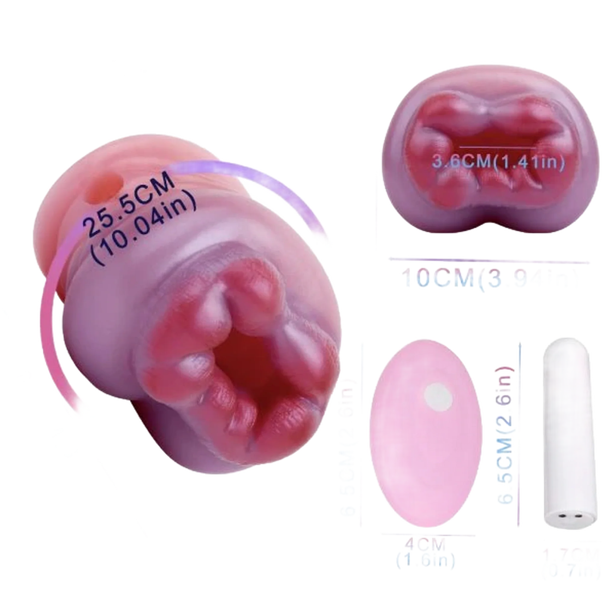 leopard silicone Fantasy Masturbators