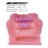 leopard silicone Fantasy Masturbators