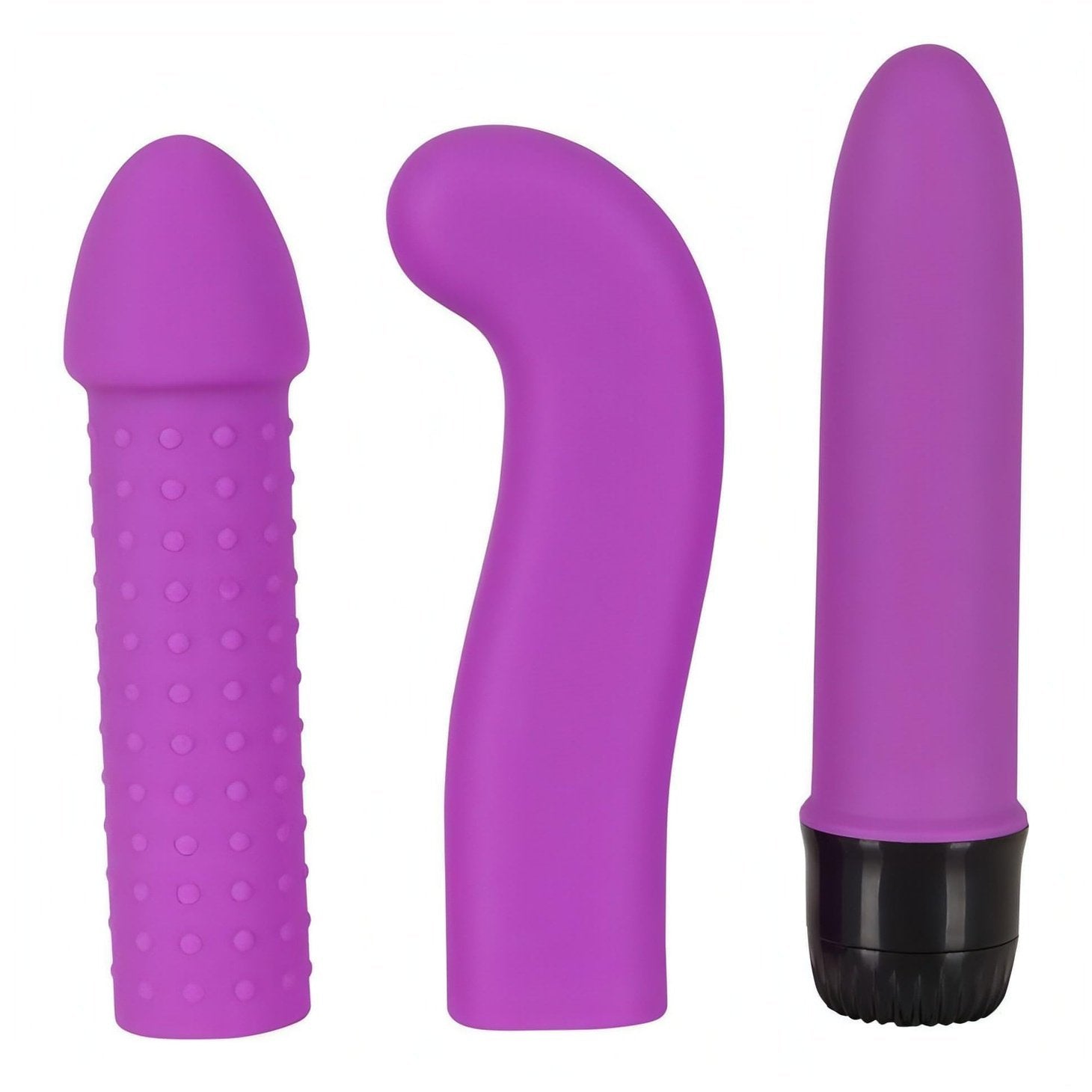 Love Machine vibrante e rotante a intensità variabile - 3 vibratori in silicone inclusi