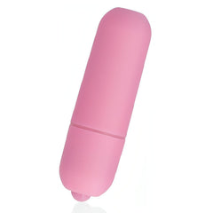 Mini Bullet Vibe - Stimolatore Clitorideo con 10 diverse modalità di vibrazione - Silicone, Rosa