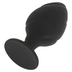 Mini Plug Anale in 100% Silicone - Nero