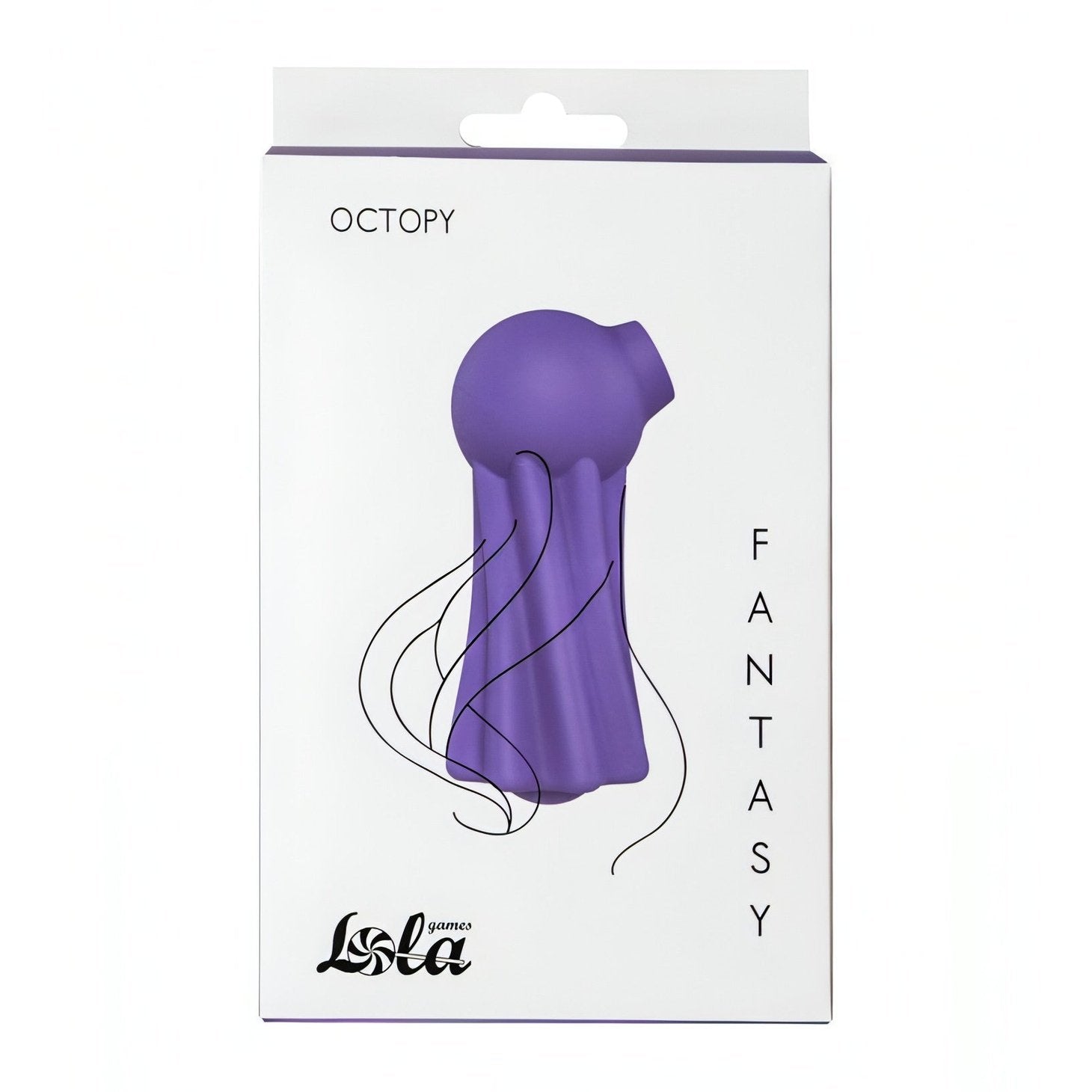 Octopy Succhiaclitoride in Silicone Medicale - Lilla