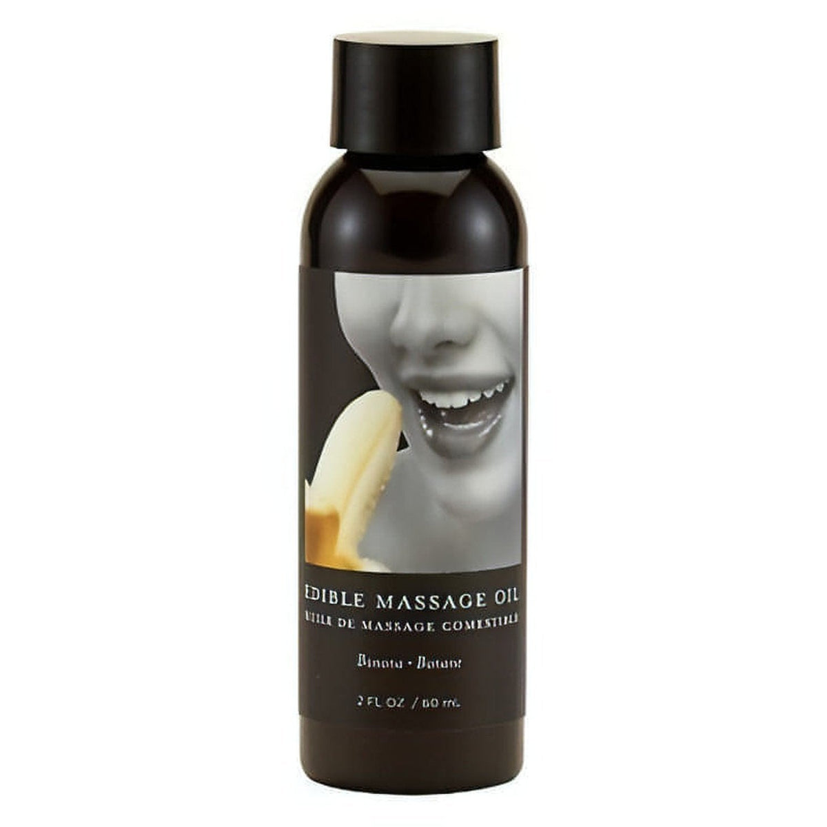 Olio da massaggio commestibile gusto Banana - 60 ml