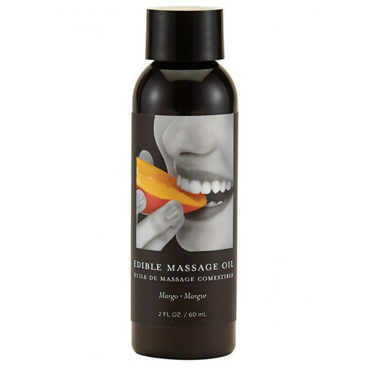 Olio da massaggio commestibile gusto Mango - 60 ml