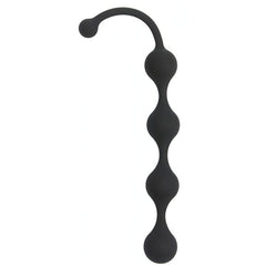 Palline Anali in silicone medicale Medium Size - 21 cm, Nero