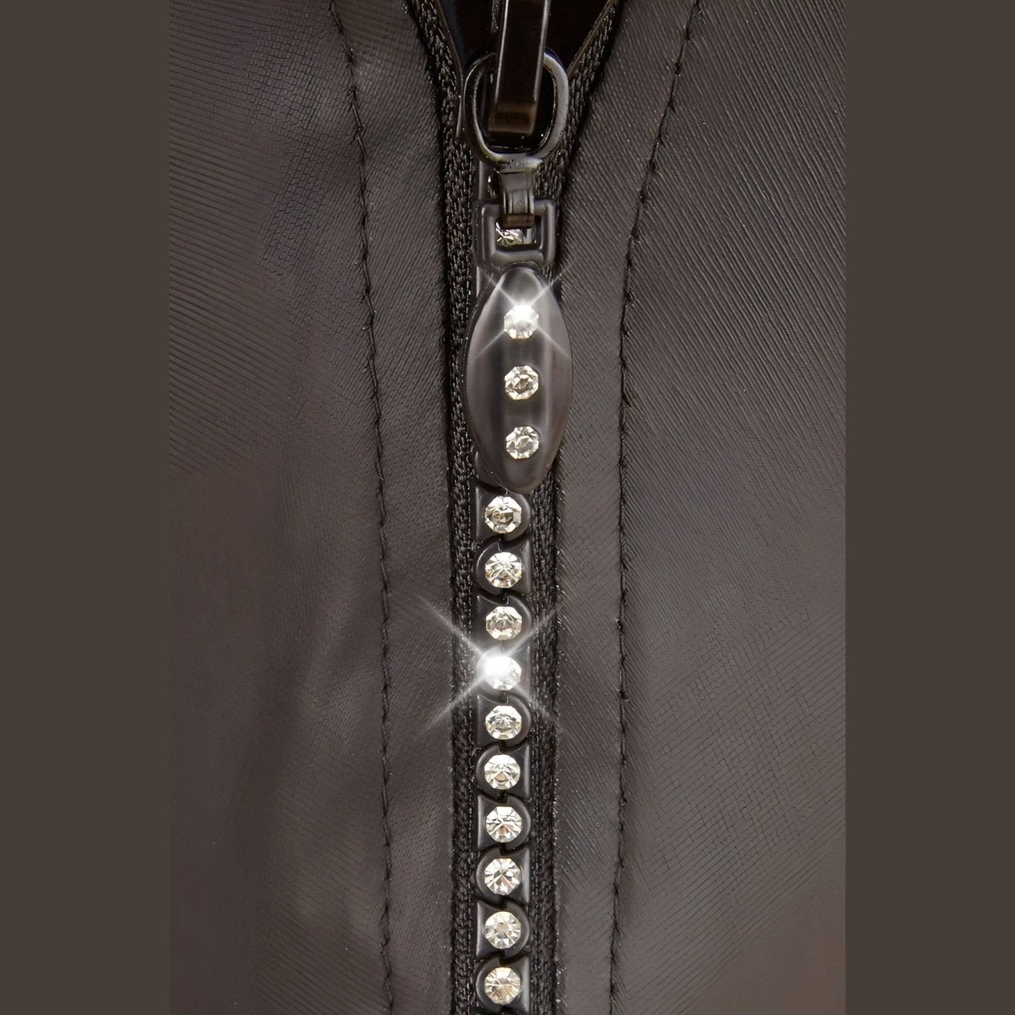 Perizoma uomo con zip di strass - Taglia M