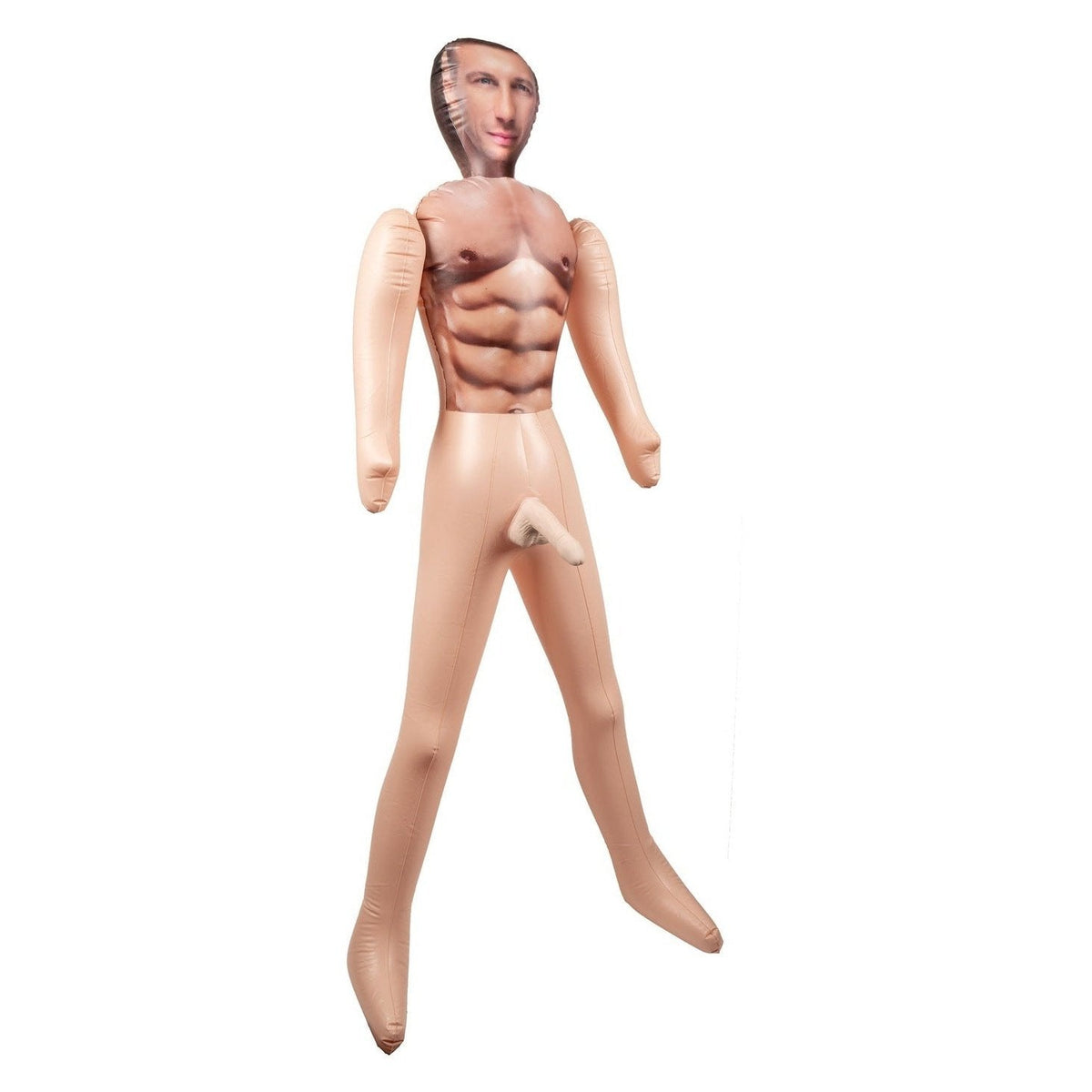 Personal Trainer Love Doll - Bambolo Gonfiabile con Pene Super Realistico, Colore Flesh