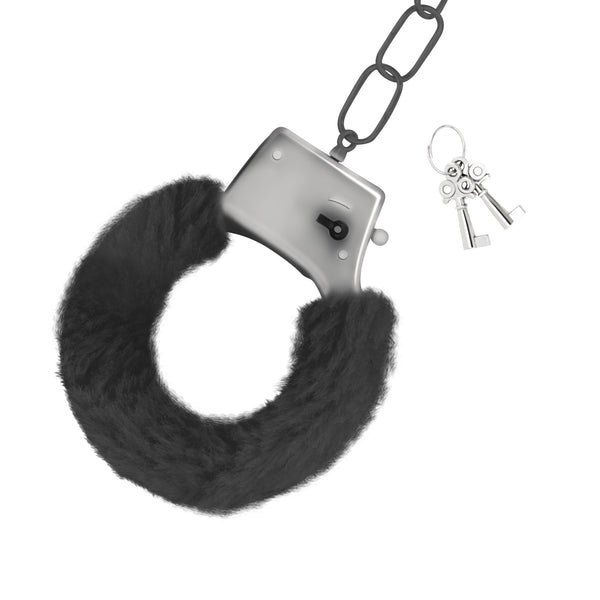 Manette in peluche Love Cuffs Crushious: metallo con chiavi, foto 4