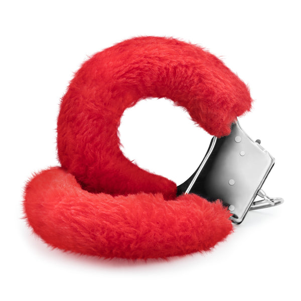 Manette in peluche Love Cuffs Crushious: metallo con chiavi, foto 2