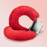 Manette in peluche Love Cuffs Crushious: metallo con chiavi, foto 8