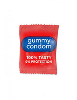 Gummy Condoms 10 Profilattici Gommosi Confezionati Signolarmente