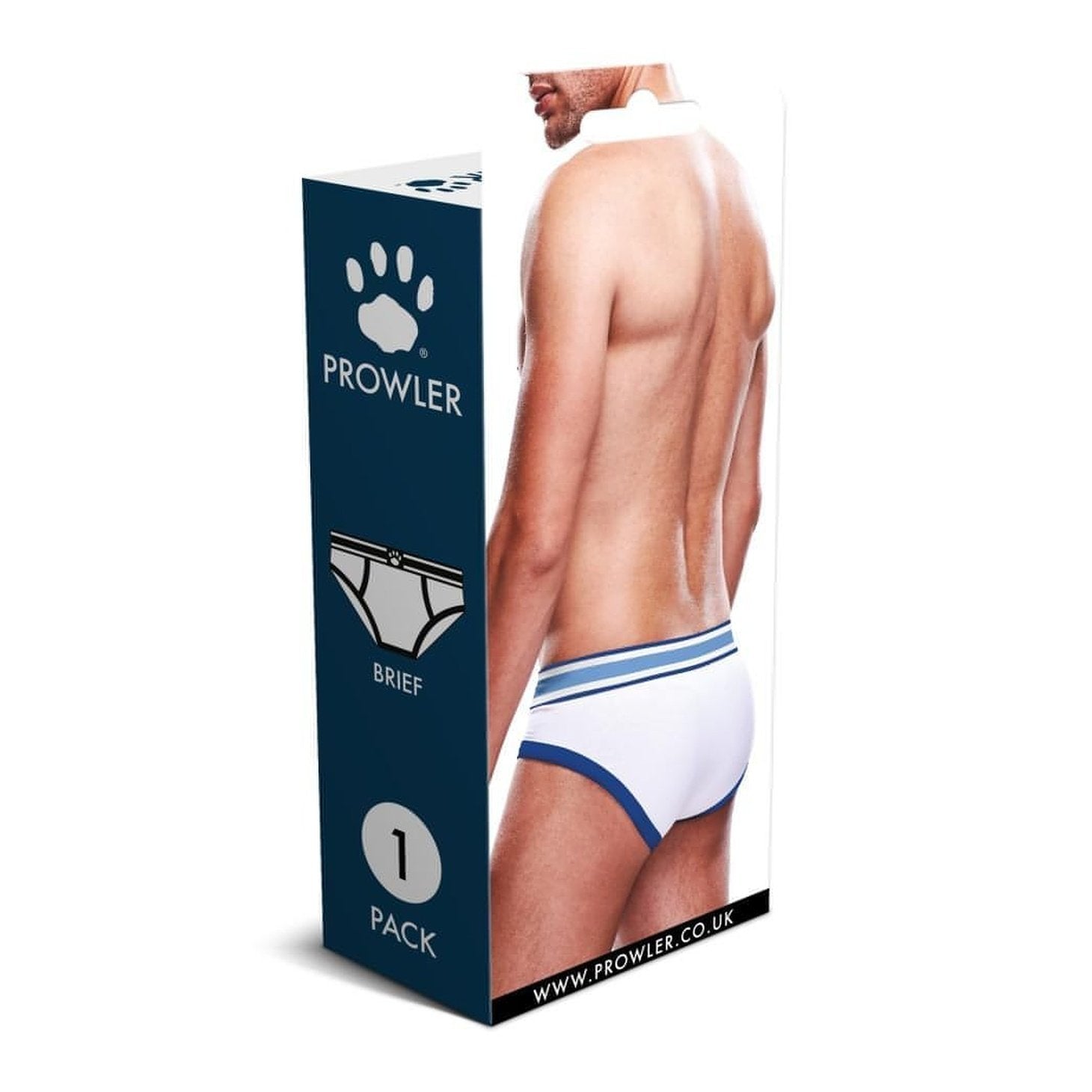 Prowler Basic Jock Strap Blu & White - L