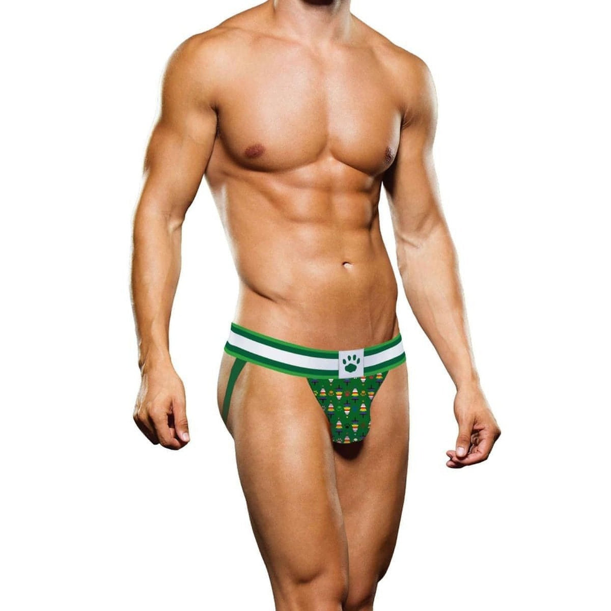 Prowler Jock  Strap Xmas Edition Green - L