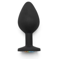 Rainbow Booty Jewel - Medium, Black