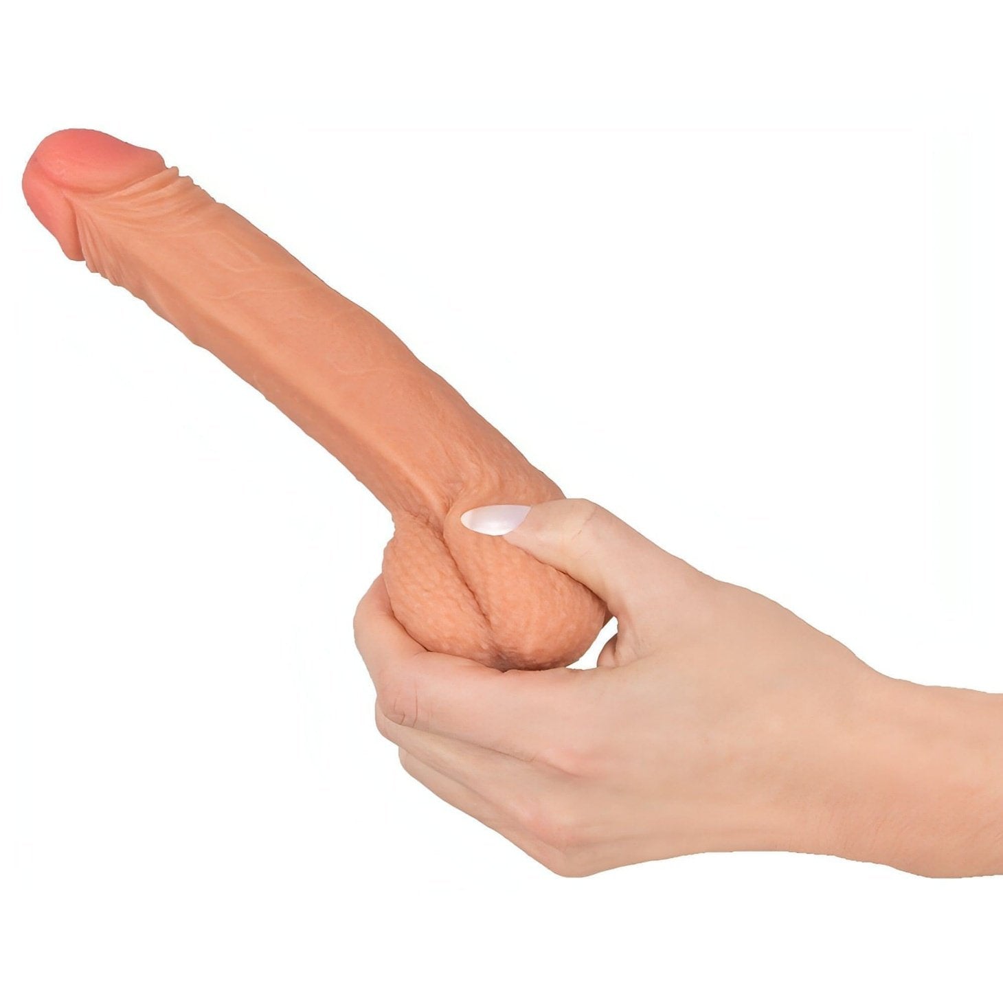 Fallo in Silicone Real Nature Boy 18.7 cm - Rosa Carne