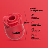 Rosita Crushious: succhia clitoride a rosa con lingua, foto 9