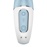 Satisfyer Air Pump Bunny 1 azzurro: vibratore rabbit gonfiabile