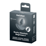 Satisfyer Booty Absolute Beginners 1 blu scuro: plug anale
