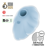 Satisfyer Cloud Dancer blu: succhia clitoride ad Air Pulse