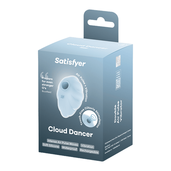 Satisfyer Cloud Dancer blu: succhia clitoride ad Air Pulse
