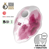Satisfyer Cloud Dancer rosso fantasia: succhia clitoride ad Air Pulse