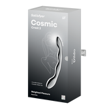 Satisfyer Cosmic Crest 2 argento: dildo in acciaio