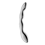Satisfyer Cosmic Crest 2 argento: dildo in acciaio
