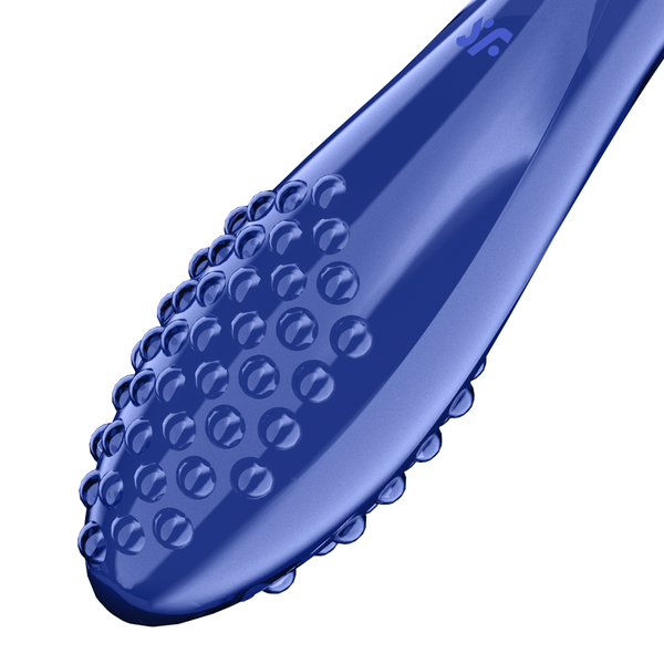 Satisfyer Dazzling Crystal 2 azzurro: dildo in vetro