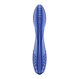 Satisfyer Dazzling Crystal 2 azzurro: dildo in vetro