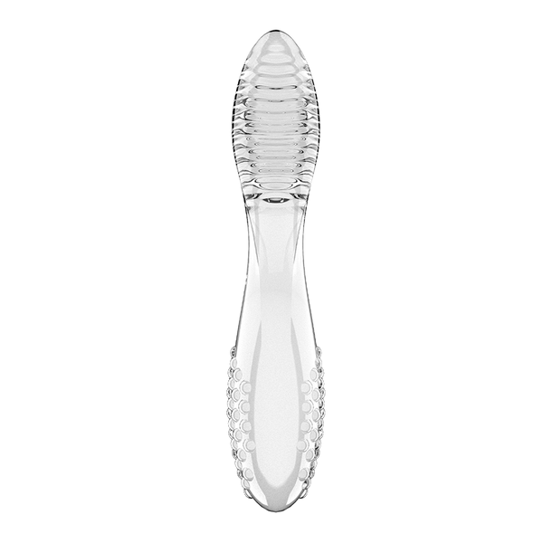Satisfyer Dazzling Crystal 2 trasparente: dildo in vetro