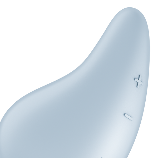 Satisfyer Dew Drop blu: vibratore clitorideo