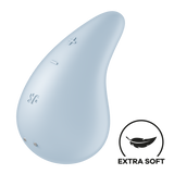 Satisfyer Dew Drop blu: vibratore clitorideo
