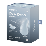 Satisfyer Dew Drop blu: vibratore clitorideo