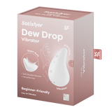 Satisfyer Dew Drop bianco: vibratore clitorideo