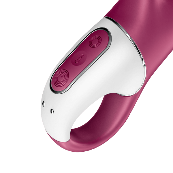 Satisfyer Heated Affair Connect App rosso porpora: vibratore riscaldante