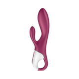 Satisfyer Heated Affair Connect App rosso porpora: vibratore riscaldante