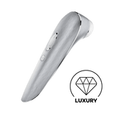 Satisfyer High Fashion argento: succhia clitoride ad Air Pulse