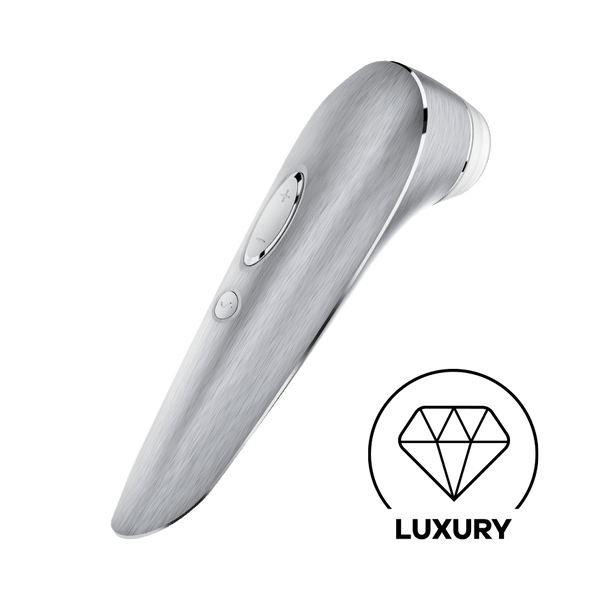 Satisfyer High Fashion argento: succhia clitoride ad Air Pulse