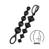 Satisfyer Love Beads nero: palline anali