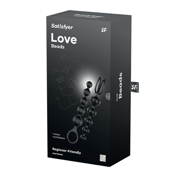 Satisfyer Love Beads nero: palline anali