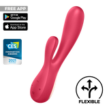 Satisfyer Mono Flex Connect App rosso: vibratore punto G