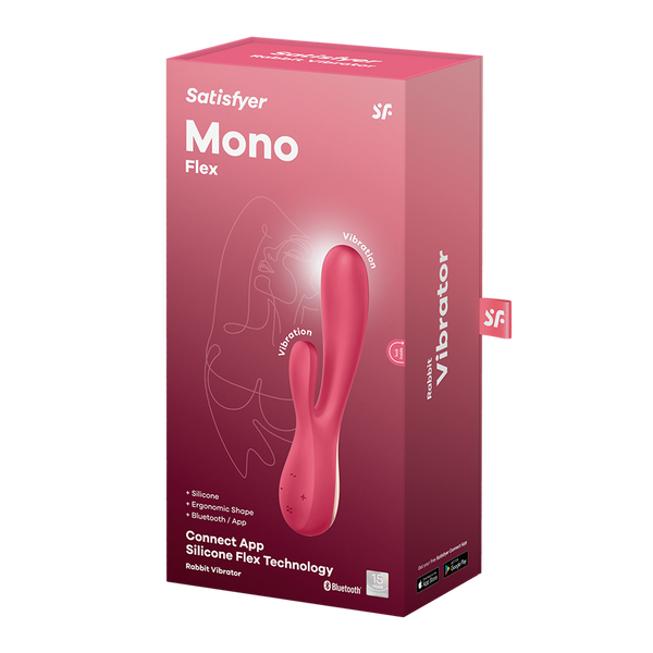 Satisfyer Mono Flex Connect App rosso: vibratore punto G