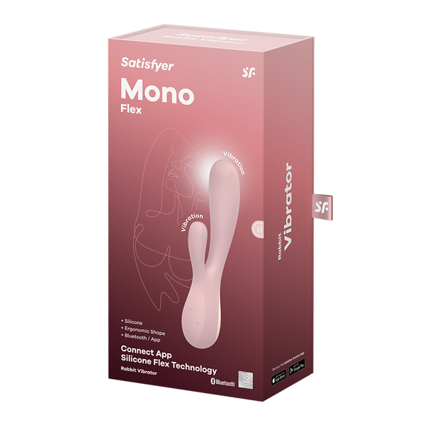 Satisfyer Mono Flex Connect App rosa: vibratore punto G