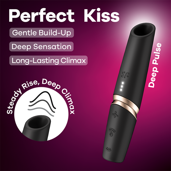 Satisfyer Perfect Kiss: succhia clitoride ad Air Pulse