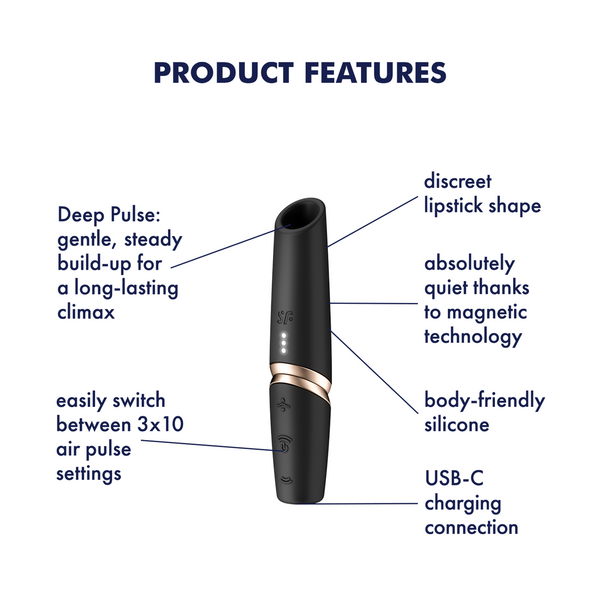 Satisfyer Perfect Kiss: succhia clitoride ad Air Pulse