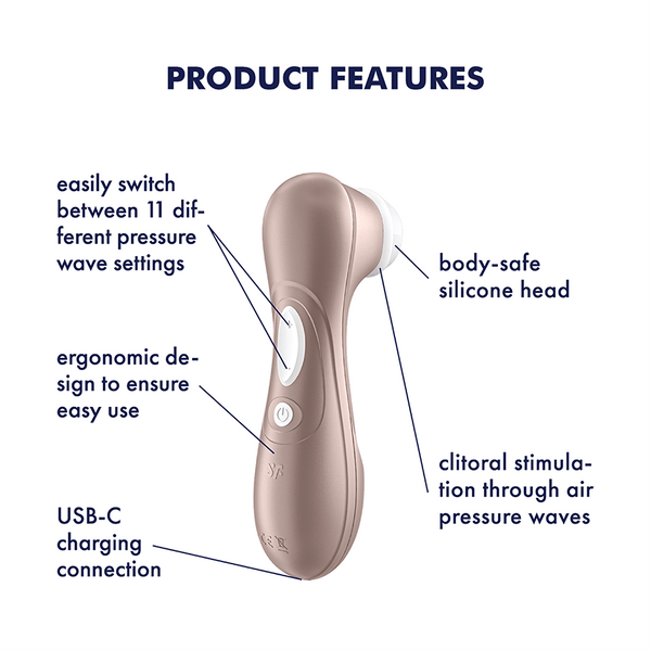 Satisfyer Pro 2 Generation 2 rosa: succhia clitoride ad Air Pulse