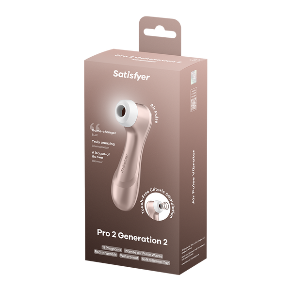 Satisfyer Pro 2 Generation 2 rosa: succhia clitoride ad Air Pulse
